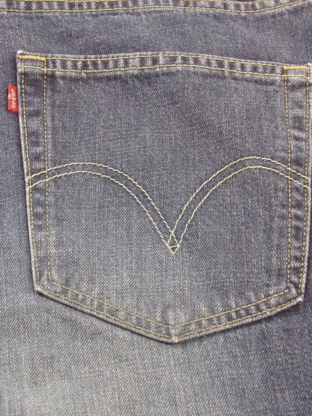 Levis 569 Loose Straight Jeans Mens 42 / 32 Blue Streetwear Denim Dark Wash